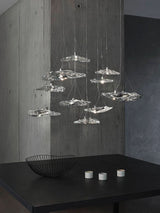 Mira Glow Glass Chandelier, detail view 8