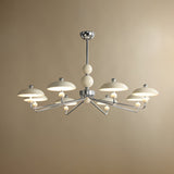Talia Opal Acrylic Chandelier, detail view 18