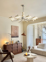 Talia Opal Acrylic Chandelier, detail view 3