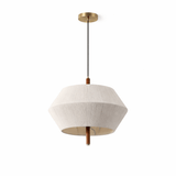 Lucen Prism Linen Pendant Light, detail view 7