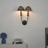 Oriel Cove Fabric Wall Light, detail view 19