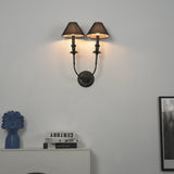Oriel Cove Fabric Wall Light, detail view 21