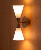 Auria Wisp Glass Wall Light, detail view 15