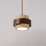 Faron Silva Travertine Pendant Light, detail view 38