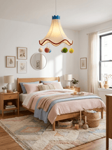 Luma Sky Fabric Pendant Light, detail view 6