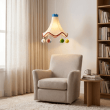 Luma Sky Fabric Pendant Light, detail view 3