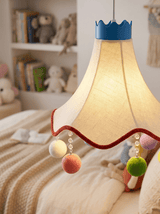 Luma Sky Fabric Pendant Light, detail view 4