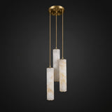 Niven Morrow Alabaster Chandelier, detail view 23