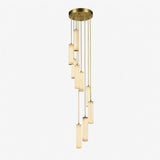 Niven Morrow Alabaster Chandelier by Maison Velume