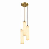 Niven Morrow Alabaster Chandelier, detail view 12