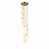 Niven Morrow Alabaster Chandelier, detail view 14