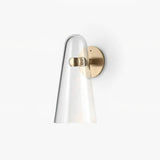 Clara Cove Glass Wall Light by Maison Velume
