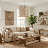 Mira River Wood Pendant Light, detail view 4