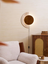 Vale Flint Travertine Wall Light, detail view 26