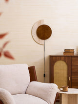 Vale Flint Travertine Wall Light, detail view 27