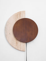 Vale Flint Travertine Wall Light, detail view 19