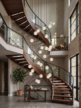 Cora Frost Crystal Pendant Light, detail view 3