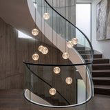 Cora Frost Crystal Pendant Light, detail view 5