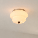 Clara Dawn Glass Ceiling Light, detail view 6