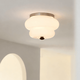 Clara Dawn Glass Ceiling Light, detail view 3