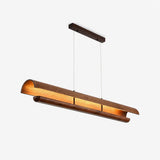 Corin Pearl Wood Pendant Light, detail view 6