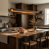 Corin Pearl Wood Pendant Light, detail view 4