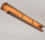 Corin Pearl Wood Pendant Light, detail view 11