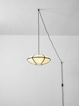 Vale Willow Fabric Pendant Light, detail view 49