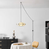 Vale Willow Fabric Pendant Light, detail view 59