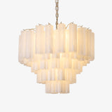 Arden Lark Glass Chandelier, detail view 19