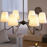 Aven Vista Fabric Chandelier, detail view 27