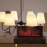 Aven Vista Fabric Chandelier, detail view 28