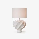 Clara Sol Fabric Table Lamp, detail view 11