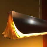Tarin Wave Acrylic Pendant Light, detail view 18