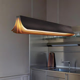 Tarin Wave Acrylic Pendant Light, detail view 10