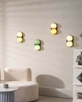 Elara Sol Glass Wall Light, detail view 63