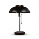Vian Frost Metal Table Lamp, detail view 4
