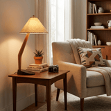 Elora Sky Wood Table Lamp, detail view 7
