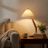 Elora Sky Wood Table Lamp, detail view 5