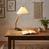 Elora Sky Wood Table Lamp, detail view 3