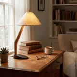 Elora Sky Wood Table Lamp, detail view 4