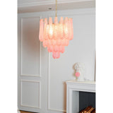 Nella Field Glass Chandelier, detail view 9