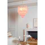 Nella Field Glass Chandelier, detail view 12