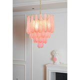Nella Field Glass Chandelier, detail view 11