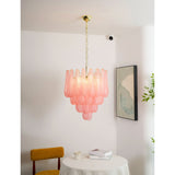 Nella Field Glass Chandelier, detail view 4