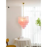 Nella Field Glass Chandelier, detail view 41