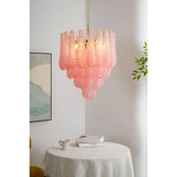 Nella Field Glass Chandelier, detail view 8