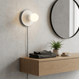Aven Glow Glass Wall Light, detail view 12