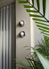 Oriel Field Travertine Wall Light, detail view 12