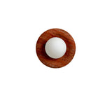 Oriel Field Travertine Wall Light, detail view 27